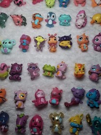 Lot of 130+ Hatchimals CollEGGtibles Animal Figures Glitter Wings Nest Eggs