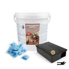 Ossian MASTERBRODY PASTA Brodifacoum veleno pronto  topi ratti 5 KG / Masterbox