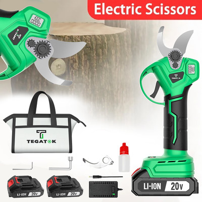 20V Cordless Electric Pruning Shears, Professional Household Pruning Shears