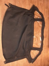 1959 MG A Roadster Hood Soft Top Black Vinyl