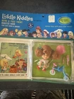 Mattel Liddle Kiddles Trikey Triddle Doll 1968 Vintage Bendable Rooted Hair Set