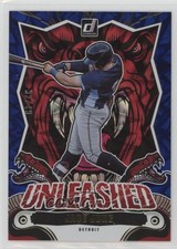 2024 Panini Donruss Unleashed Blue Xplosion 32/49 Jace Jung #3 v9t