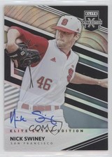 2020 Panini Elite Extra Edition Signatures Nick Swiney #67 Auto 0z19