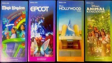 NEW 2026 Walt Disney World Theme Park Guide Maps 4 Current Maps Newest Available