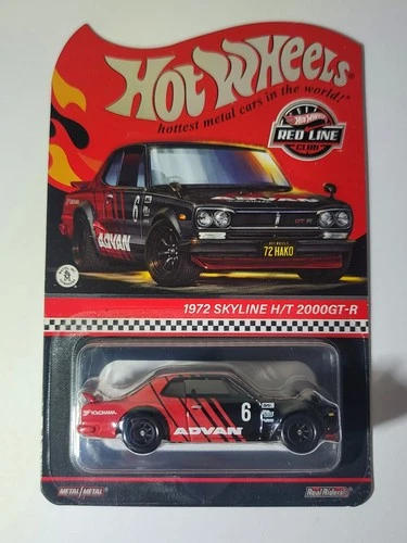 2024 Hot Wheels RLC Red Line Club Exclusive - 1972 Skyline H/T 2000GT-R (ADVAN)