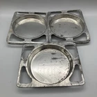 Set Of 3 Vintage 1960's/1970’s Kenner Easy Bake Oven Tin Cake Pans Trays Metal