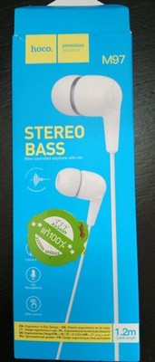 Earpiece 3.5mm Earbuds Stereo Wired Headphone  For Smartphone Laptop