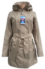 Womens Helly Hansen Wesley II Trench Coat KHA...