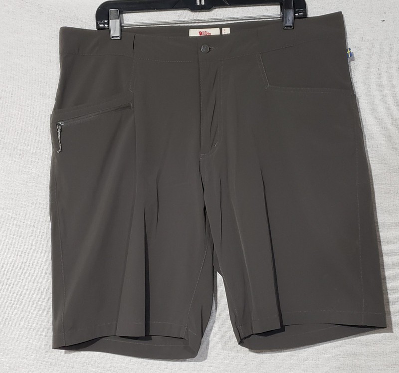 Fjallraven Trekking Hiking High Coast Lite Shorts Men’s 54 US 37 Dark Grey EUC
