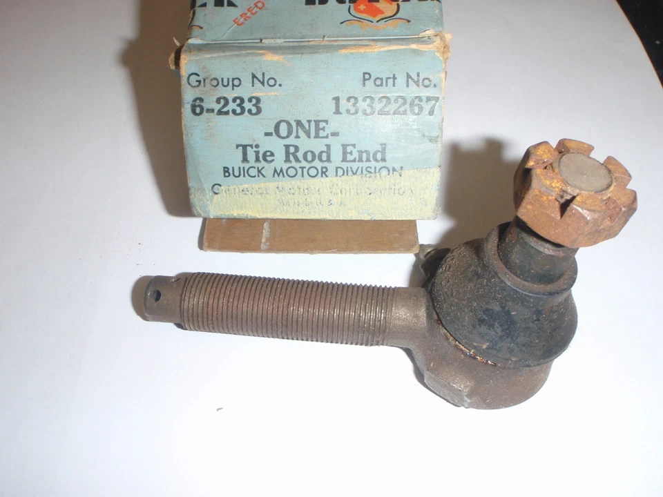 Nuevo de Lote Antiguo Dirección Exterior Tie Rod End 1941-1952 Buick Roadmaster 70 Series # 1332267 Foto 3 de 4