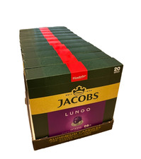 JACOBS Kapseln - Lungo 8 - 10 x 20 = 200 Kapseln, kompatibel zu Nespresso®