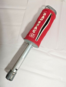 Original BAG SHAG Aluminum Golf Ball Retriever (Red) Made In USA • Vintage