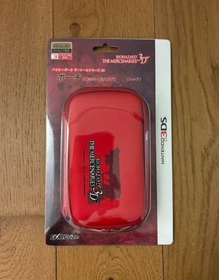 Resident Evil Biohazard The Mercenaries Nintendo 3DS Red Case - NEW RARE!