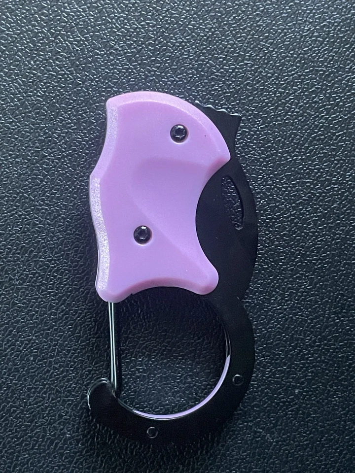 Mini faca dobrável rosa 2 peças - Imagem 4 de 4