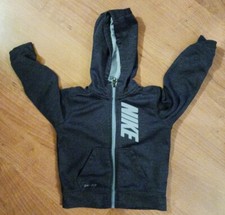 Nike Dry Fit Toddler 24 Months Zip Up Sweatshirt Blue Teal LOGO