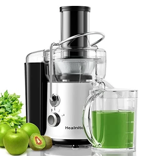 Healnitor 650W 3 Speeds Juicer Machines Vegetable and Fruit