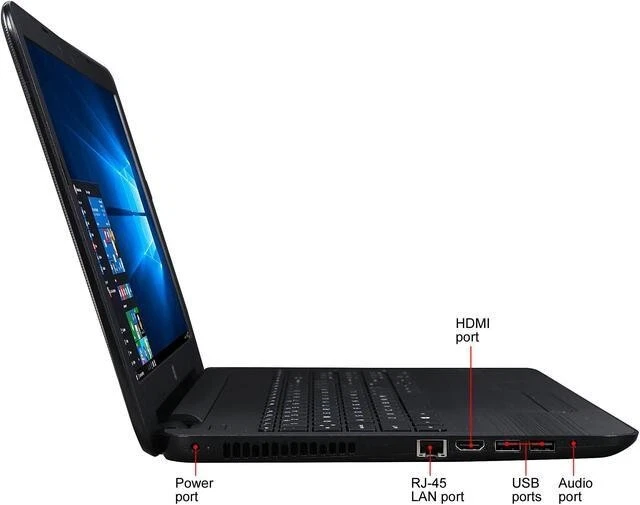 HP Notebook 15-ba079dx Laptop AMD A10-9600P 16GB RAM 1TB SSD Touch Windows 10 - Image 3 of 4