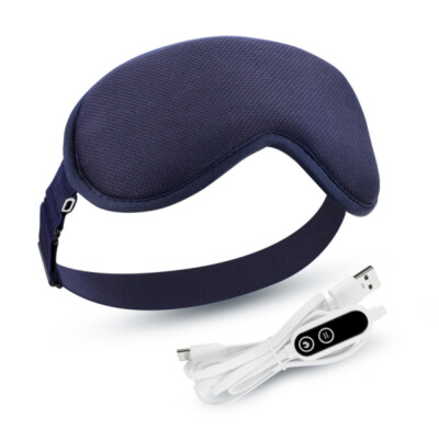 Electric Heated Eye Mask for Dry Eyes -Reduces Eye Strain Warm Eye Compress Mask