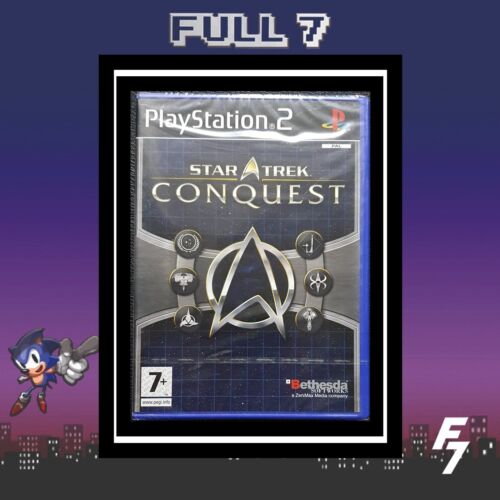 STAR TREK CONQUEST SONY PS2 NEUF NEW VERSION PAL FRANCAISE. - Photo 1/2