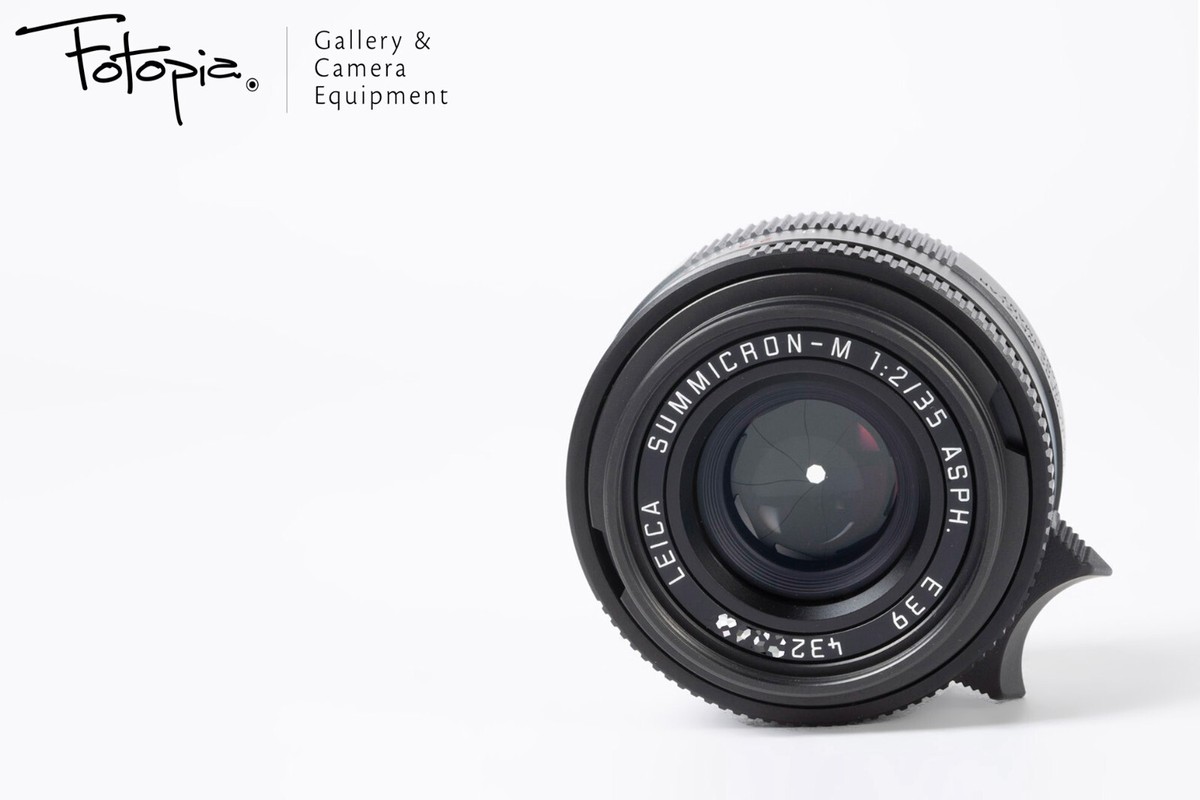 Leica Summicron-M 35mm F2 ASPH - Black Chrome / 11689, full