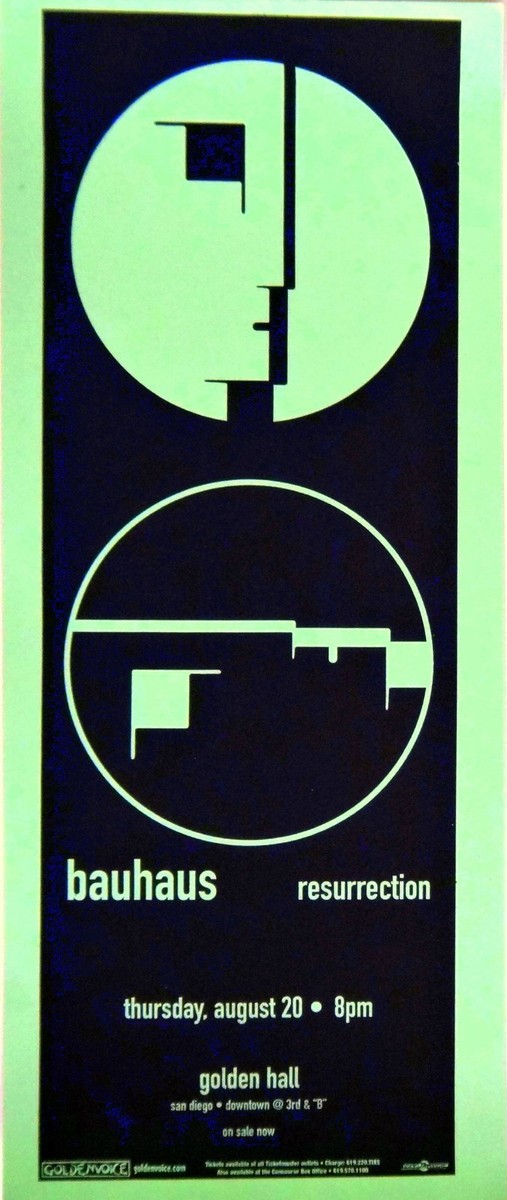 Bauhaus Resurrection 98 TOUR パンフレット BAUHAUS 1998 