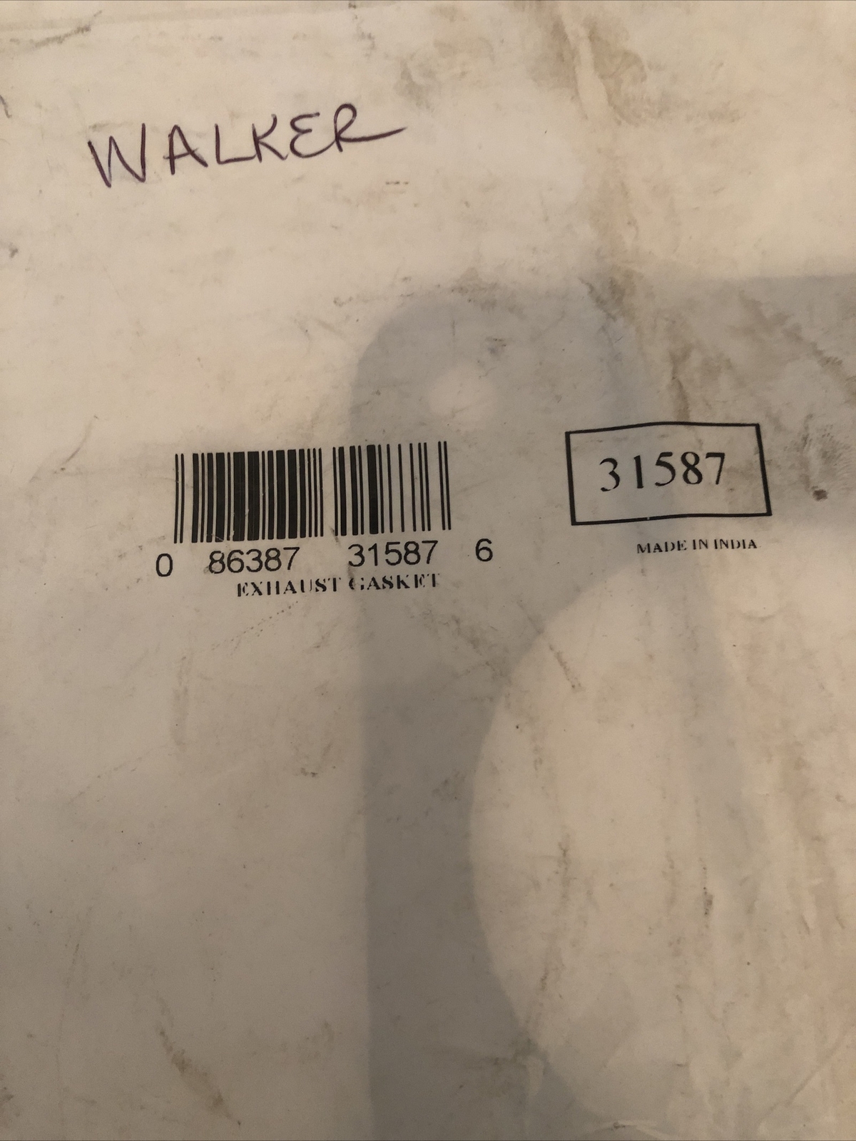 GENUINE WALKER EXHAUST PIPE FLANGE GASKET 31587 NEW OEM | eBay