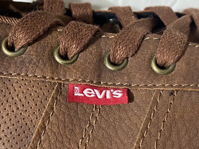 Levis Comfort 10.5 Brown Tie Lace Up Casual MEN Shoes | eBay