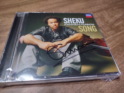 SHEKU KANNEH-MASON - SONG NEW CD SIGNED 2022