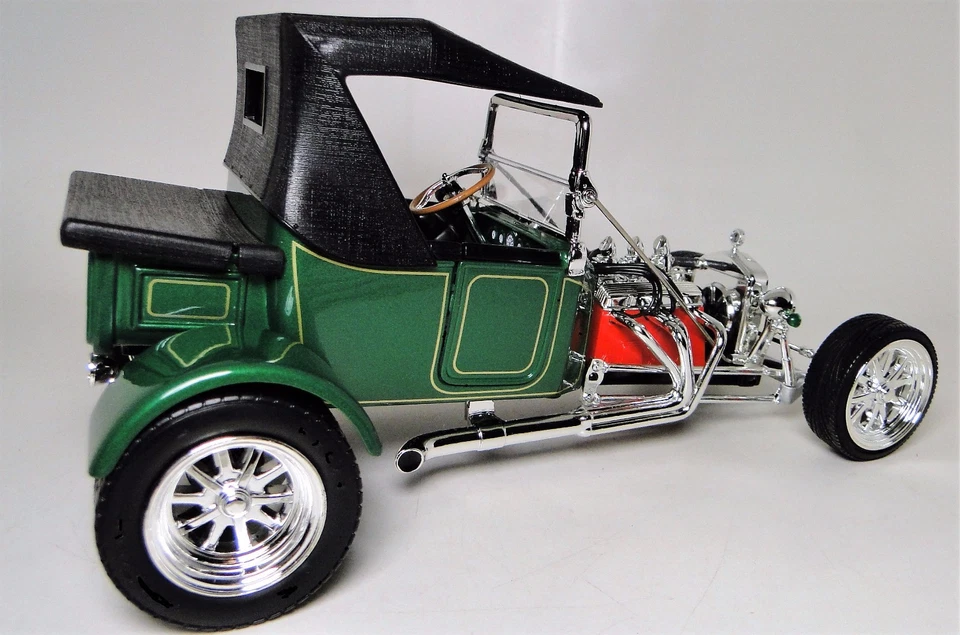 Hot Rod Dragster Racing1 18Classic гоночный автомобиль 12Custom построен GT металлический корпус модель 24 - Изображение 2 из 4