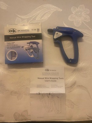 OK INDUSTRIES INSULATED WIRE WRAP TOOL, 18-32 AWG MANUAL OPERATION