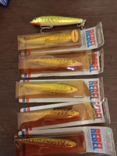 Leurre De Pêche Vintage Rebel Minnow Floater 5 1/2" - Bleu/Argent - Jerkbait Pour Bass, Truite, Walleye