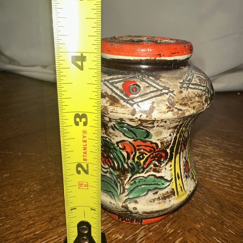 Vintage Japanese Ginger Jar With Lid Odd. Check Pictures. - Picture 8 of 9