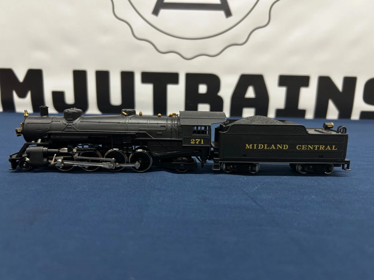 Locomotive Vapeur Américaine Mehano HO – 4-4-0 New York Central 998 – En Boîte