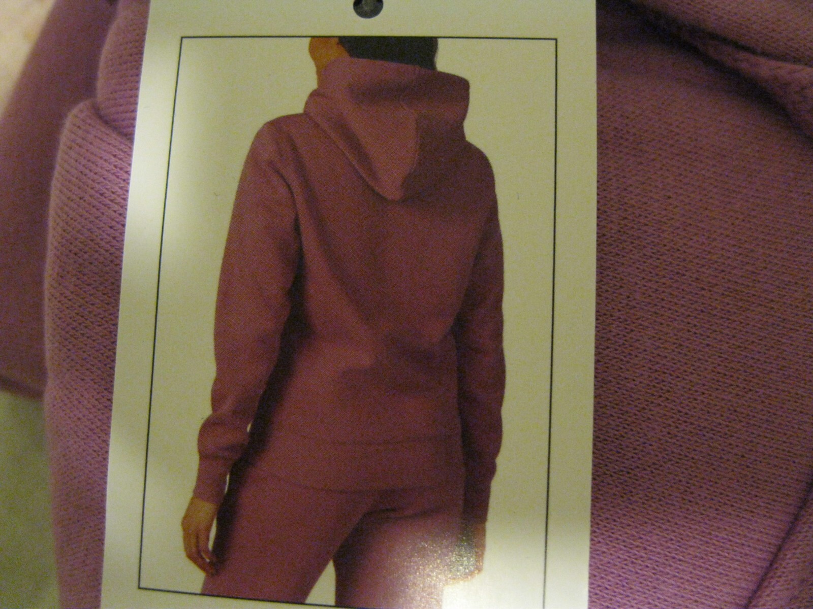 FILA Pullover donna peso medio felpa con logo in pile colore: gelso XL