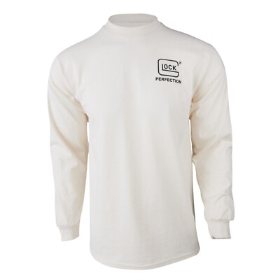 GLOCK Born In Austria Pre-Shrunk Cotton Long Sleeve- Tan