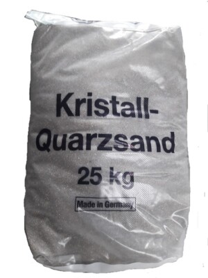 Dorfner Quarzsand 25 Kg Sack - Körnung 0,6-1,2mm Für Filteranlagen & Gartenbau