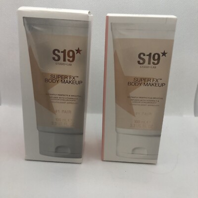 S19 Studio+Lab SUPER FX Body Makeup #1 FAIR 2 x 100ml