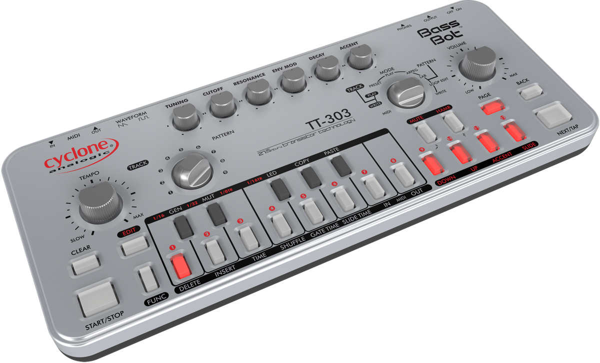 鍵盤楽器 cyclone-analogic Bass Bot TT-303 Bass bot TT-303 the best clone of TB-303
