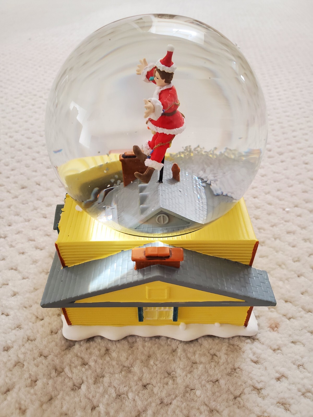 NIB National Lampoons Christmas Vacation Snow Globe Waterball by Enesco