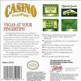 Casino FunPak (Nintendo Game Boy)