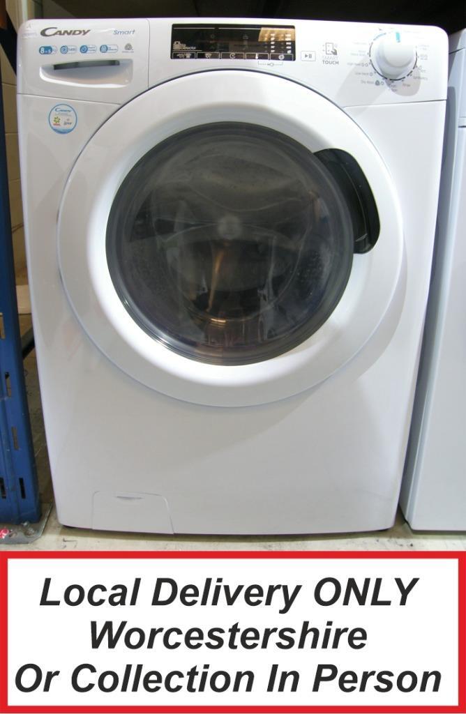 Candy CSW485TE/1-80 White Washer Dryer 8kg + 5kg 1400 Spin NFC Smart Touch PWD