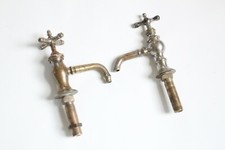 antique faucet bathroom sink peck bros vtg victorian kitchen plumbing deco