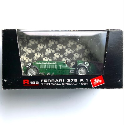 Brumm 1:43 Scale Model R192 Ferrari 375 F1 Thin Wall Special 1954 Number 9.