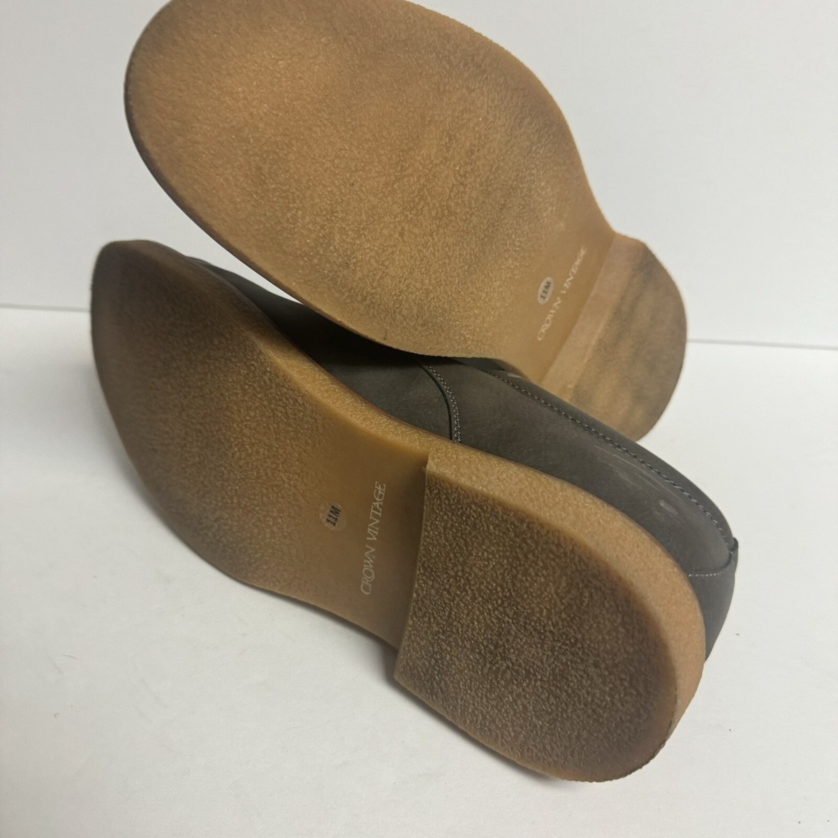 Crown Vintage Mens Tinzin Oxford Charcoal Size 11 M http:// main image 2