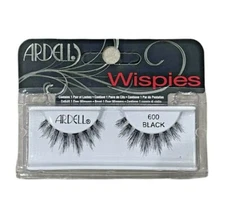 Lot 10 Pair Ardell Wispies False Eyelashes 600 Black