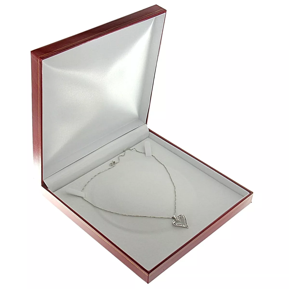 Large necklace gift clearance box