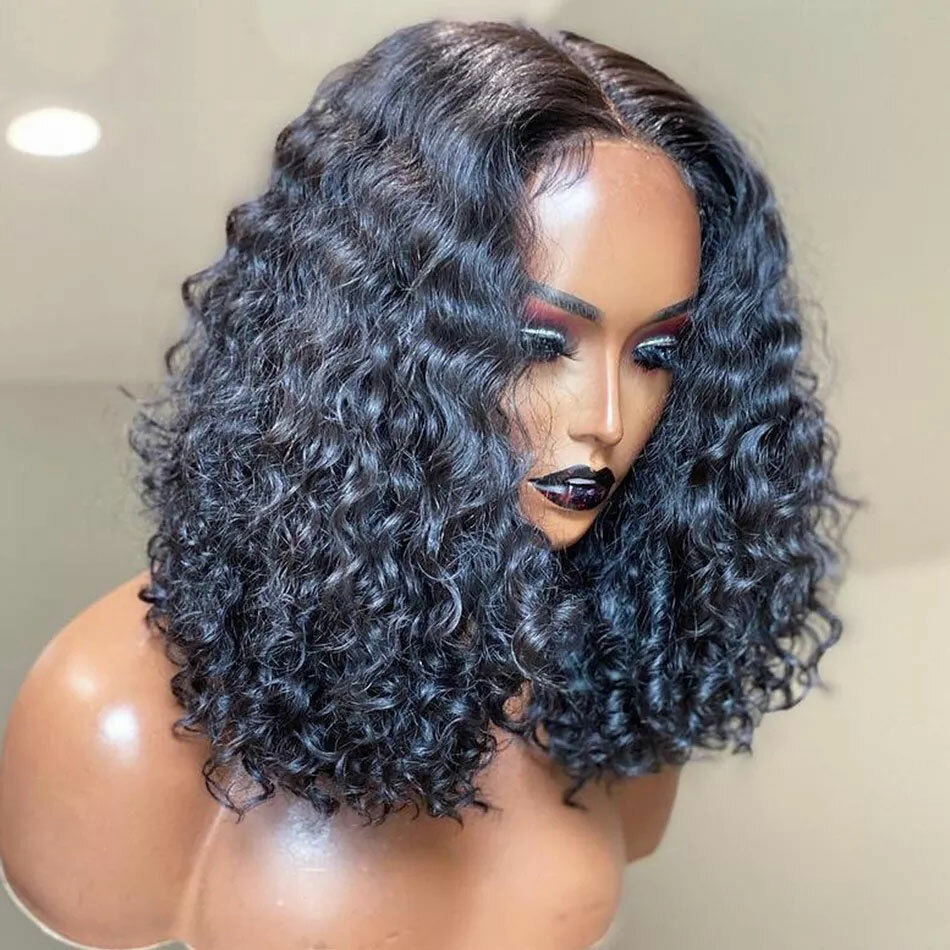 Heat Resistant Synthetic Wig Short Fluffy Curly Hair Medical Base Amazon.com : SEVENCOLORS Short Curly Wigs for Black Women  main image 2