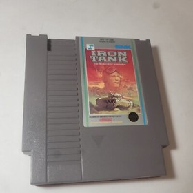 Iron Tank-The Invasion of Normandy NES with Instruction Booklet and Plastic Case