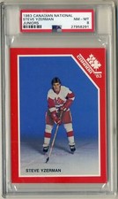 1983 Canadian STEVE YZERMAN National Juniors #19 PSA 8  NM-MT ROOKIE Low POP