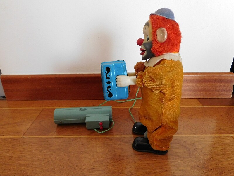 Automate clown accordéoniste - Collection Automate clown accordéoniste - Collection